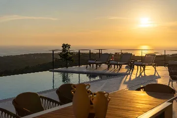 Modern Villa Retreat with Pool in Rogoznica