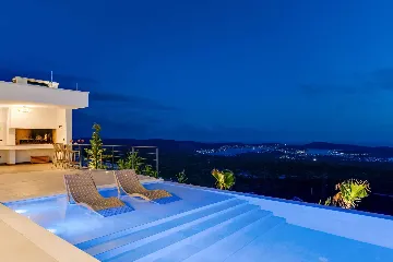 Modern Villa Retreat with Pool in Rogoznica