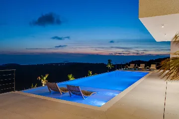 Modern Villa Retreat with Pool in Rogoznica