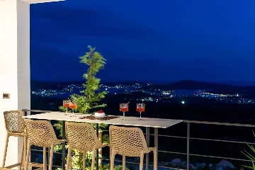 Modern Villa Retreat with Pool in Rogoznica