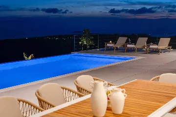 Modern Villa Retreat with Pool in Rogoznica