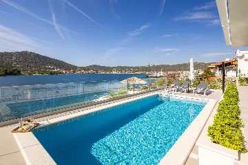 Beachfront Villa Retreat with Pool in Vinisce