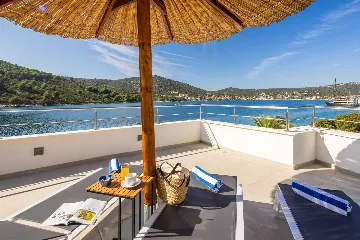 Beachfront Villa Retreat with Pool in Vinisce