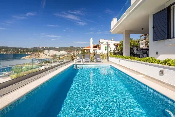 Beachfront Villa Retreat with Pool in Vinisce