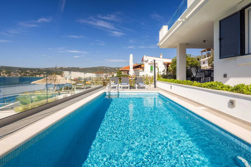 Beachfront Villa Retreat with Pool in Vinisce