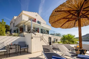 Beachfront Villa Retreat with Pool in Vinisce