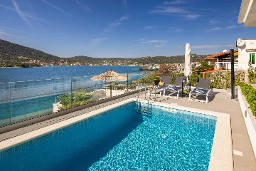 Beachfront Villa Retreat with Pool in Vinisce