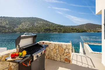 Beachfront Villa Retreat with Pool in Vinisce