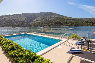 Beachfront Villa Retreat with Pool in Vinisce