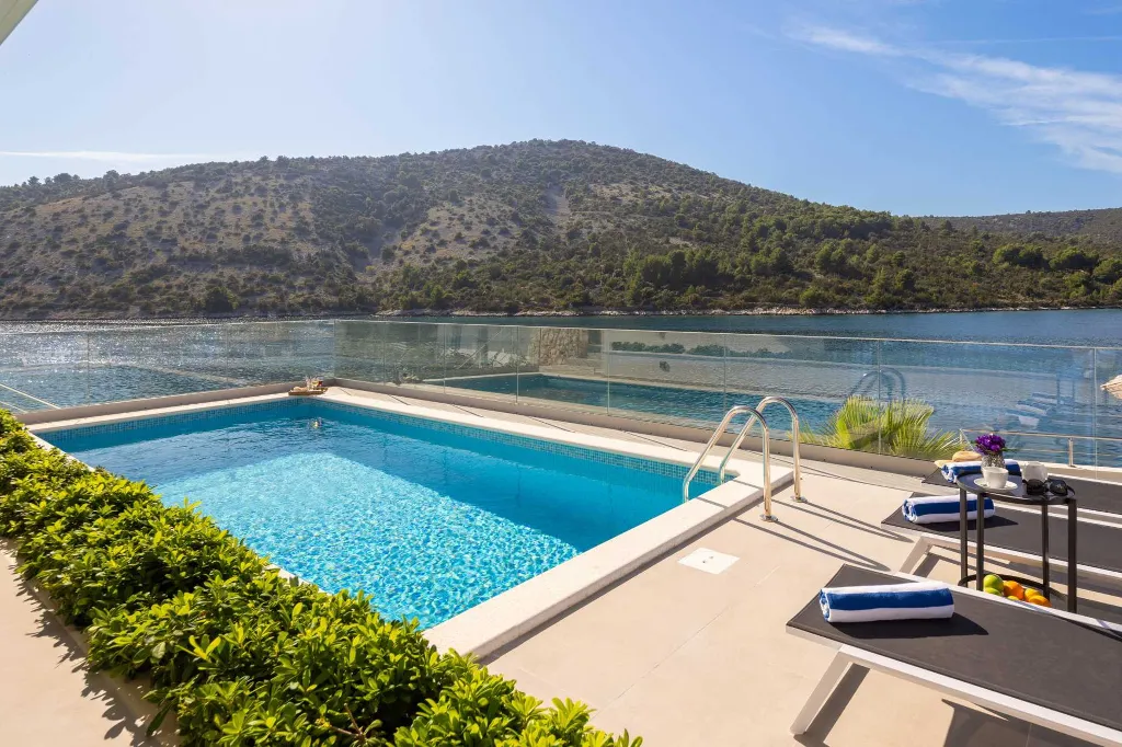 Beachfront Villa Retreat with Pool in Vinisce