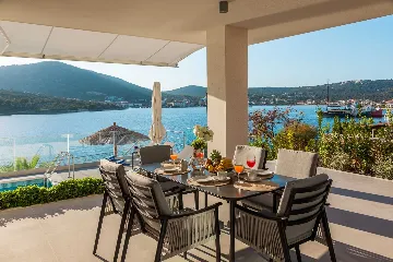 Beachfront Villa Retreat with Pool in Vinisce