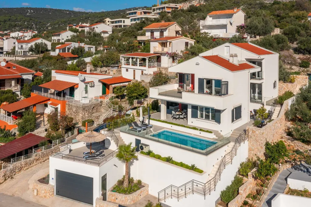 Beachfront Villa Retreat with Pool in Vinisce