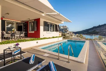 Beachfront Villa Retreat with Pool in Vinisce