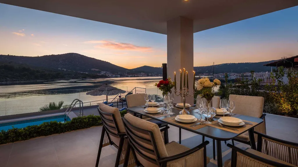 Beachfront Villa Retreat with Pool in Vinisce