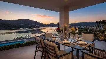 Beachfront Villa Retreat with Pool in Vinisce