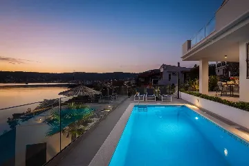 Beachfront Villa Retreat with Pool in Vinisce