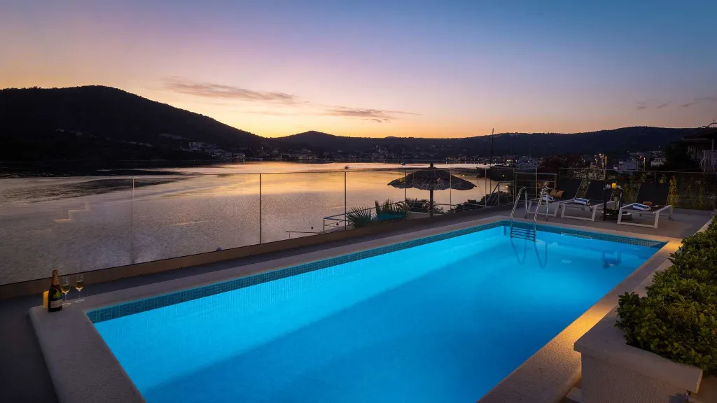 Beachfront Villa Retreat with Pool in Vinisce