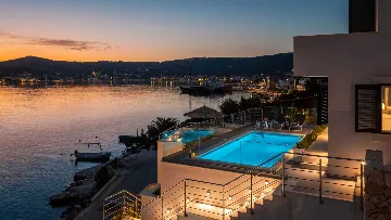 Beachfront Villa Retreat with Pool in Vinisce