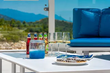 Modern Seaside Villa with Infinity Pool in Dugi Rat