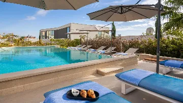 Contemporary Seaside Villa with Pool in Rogoznica