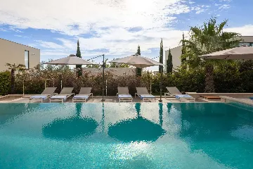 Contemporary Seaside Villa with Pool in Rogoznica