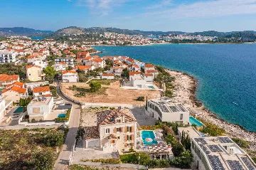 Contemporary Seaside Villa with Pool in Rogoznica