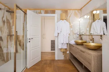 Contemporary Seaside Villa with Pool in Rogoznica