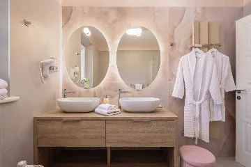 Contemporary Seaside Villa with Pool in Rogoznica