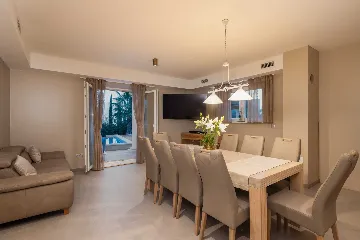 Contemporary Seaside Villa with Pool in Rogoznica