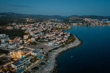 Contemporary Seaside Villa with Pool in Rogoznica