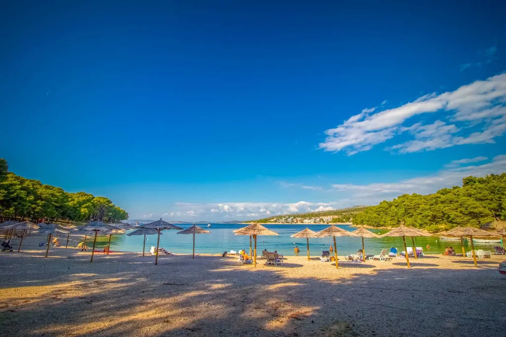 Modern Beachfront Villa with Pool Primošten