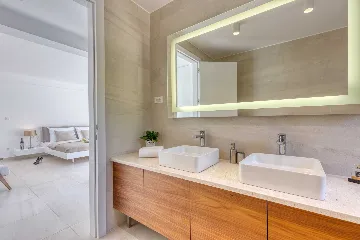 Modern Beachfront Villa with Pool Primošten