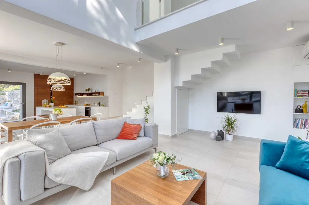 Modern Beachfront Villa with Pool Primošten