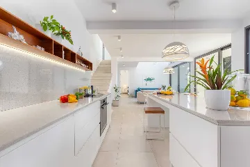 Modern Beachfront Villa with Pool Primošten