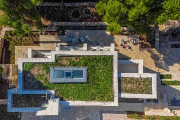 Modern Beachfront Villa with Pool Primošten