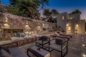 Modern Beachfront Villa with Pool Primošten