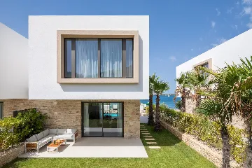 Modern Beachfront Villa with Private Pool in Tkon
