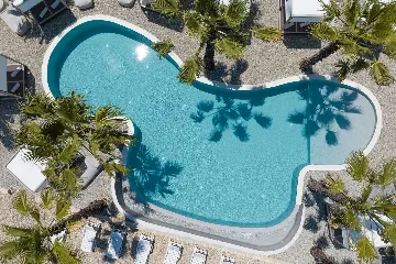 Modern Beachfront Villa with Private Pool in Tkon