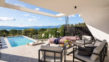Contemporary Villa with Pool in Rijeka