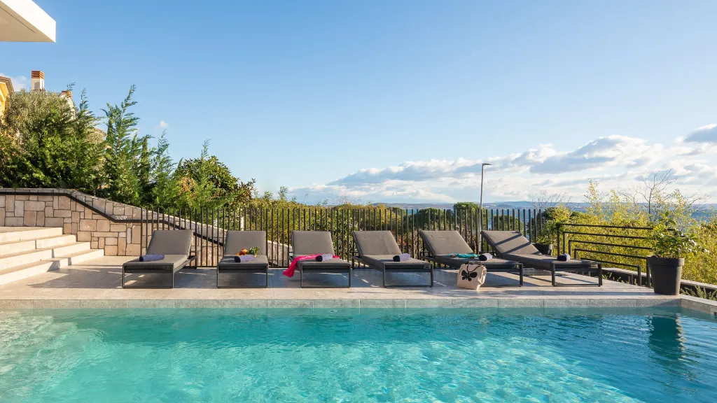Contemporary Villa with Pool in Rijeka