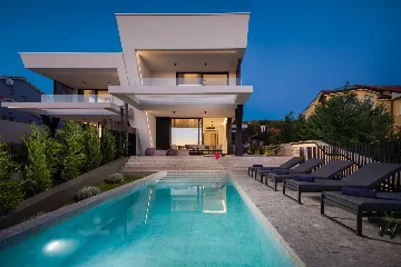 Contemporary Villa with Pool in Rijeka