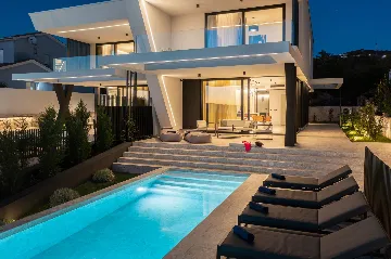Contemporary Villa with Pool in Rijeka