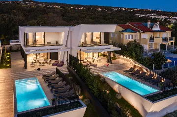 Eight-Bedroom Villa Retreat in Rijeka