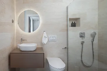 Modern Beachfront Villa with Private Pool in Tkon