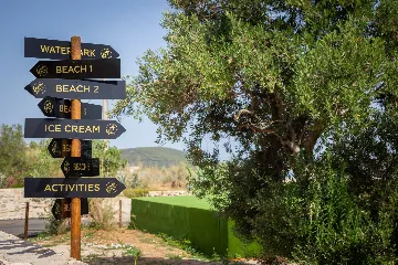 Modern Beachfront Villa with Private Pool in Tkon