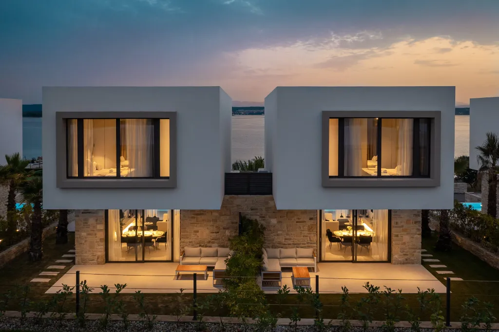 Spacious Beachfront Villa Retreat in Tkon