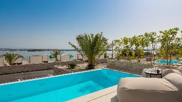 Spacious Beachfront Villa Retreat in Tkon