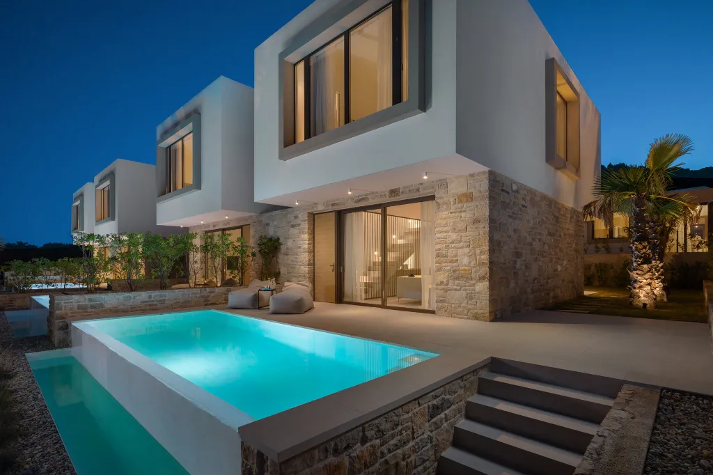 Spacious Beachfront Villa Retreat in Tkon