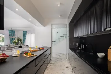 Contemporary Seafront Villa with Private Pool in Okrug Gornji