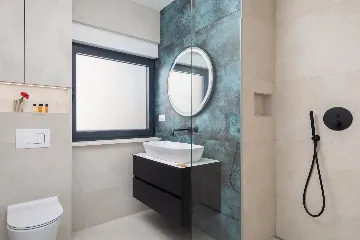 Contemporary Seafront Villa with Private Pool in Okrug Gornji